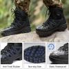imageFREE SOLDIER Mens Waterproof Tactical Hiking Boots Military Work Boots Combat BootsBlack 9