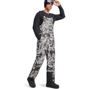 imageFREE SOLDIER Mens Snow Bibs Ski Pants Softshell Waterproof Insulated Warm Snow Pants Windproof Ski Bib OverallsCamo Green 2XLarge32