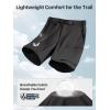 imageFREE SOLDIER Mens Cargo Hiking Shorts Lightweight Quick Dry Nylon Shorts with Belt for Tactical WorkBlack