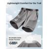imageFREE SOLDIER Mens Cargo Hiking Shorts Lightweight Quick Dry Nylon Shorts with Belt for Tactical WorkMixgray