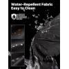 imageFREE SOLDIER Mens Cargo Pants Ripstop Stretch Work Pants 8 Pockets Lightweight Waterproof Hiking PantsBlack