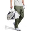 imageFREE SOLDIER Mens Elastic Waist Lightweight Water Resistant QuickDry Hiking Outdoor Casual Sweatpants PantsArmy Green