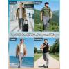 imageFREE SOLDIER Mens Elastic Waist Lightweight Water Resistant QuickDry Hiking Outdoor Casual Sweatpants PantsKhaki