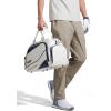 imageFREE SOLDIER Mens Elastic Waist Lightweight Water Resistant QuickDry Hiking Outdoor Casual Sweatpants PantsKhaki