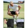 imageFREE SOLDIER Mens Golf Shorts Lightweight Stretch Quick Dry Casual Dress Shorts for Work and Travel with 5 PocketsBlack