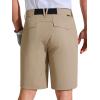 imageFREE SOLDIER Mens Golf Shorts Lightweight Stretch Quick Dry Casual Dress Shorts for Work and Travel with 5 PocketsKhaki
