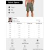 imageFREE SOLDIER Mens Hiking Cargo Shorts Water Resistant Quick Dry Lightweight Shorts for Hiking Cargo Casual with 8 PocketsArmy Green