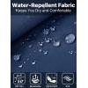 imageFREE SOLDIER Mens Hiking Pants Convertible Waterproof Lightweight Quick Dry Zip Off Cargo PantsNavy