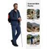 imageFREE SOLDIER Mens Hiking Pants Convertible Waterproof Lightweight Quick Dry Zip Off Cargo PantsNavy