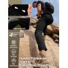 imageFREE SOLDIER Mens Hiking Pants Lightweight Work Cargo Tactical Stretch Nylon Waterproof Quick Dry Travel Fishing Outdoor MultiPockets PantsDeep Black