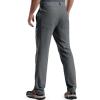 imageFREE SOLDIER Mens Outdoor Cargo Hiking Pants with Belt Lightweight Waterproof Quick Dry Tactical Pants Nylon Spandex Dark Gray 32W30L