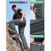 imageFREE SOLDIER Mens Outdoor Convertible Hiking Pants with Belt Lightweight Quick Dry Tactical Cargo Pants Nylon Spandex Dark Gray 38W x 30L new
