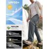 imageFREE SOLDIER Mens Outdoor Convertible Hiking Pants with Belt Lightweight Quick Dry Tactical Cargo Pants Nylon Spandex Dark Gray 38W x 30L new