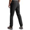 imageFREE SOLDIER Mens Waterproof Hiking Pants Lightweight Stretch Cargo Casual Pants with 5 PocketsBlack