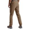 imageFREE SOLDIER Mens Waterproof Hiking Pants Lightweight Stretch Cargo Casual Pants with 5 PocketsBrown