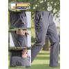 imageFREE SOLDIER Mens Waterproof Hiking Pants Lightweight Stretch Cargo Casual Pants with 5 PocketsGray