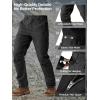 imageFREE SOLDIER Mens Work Cargo Pants Stretch Water Resistant Ripstop Tactical Outdoor Hiking PantsBlack
