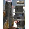 imageFREE SOLDIER Mens Work Cargo Pants Stretch Water Resistant Ripstop Tactical Outdoor Hiking PantsGray