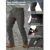 imageFREE SOLDIER Mens Work Cargo Pants Stretch Water Resistant Ripstop Tactical Outdoor Hiking PantsGray