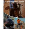 imageFREE SOLDIER Mens Work Cargo Pants Stretch Water Resistant Ripstop Tactical Outdoor Hiking PantsKhaki