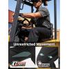 imageFREE SOLDIER Stretchy Mens Work Pants Waterproof Cargo Relaxed Fit Utility PantsBlack