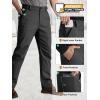 imageFREE SOLDIER Stretchy Mens Work Pants Waterproof Cargo Relaxed Fit Utility PantsBlack