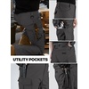 image:imageFREE SOLDIER Mens Tactical Pants Water Resistant Ripstop Cargo Work Lightweight EDC Hiking Pants with Multi PocketsGray 38W x 34L