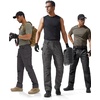 image:imageFREE SOLDIER Mens Tactical Pants Water Resistant Ripstop Cargo Work Lightweight EDC Hiking Pants with Multi PocketsGray 38W x 34L