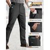 image:imageFREE SOLDIER Stretchy Mens Work Pants Waterproof Cargo Relaxed Fit Utility Pants Black 38W