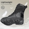 image:imageFREE SOLDIER Womens Tactical Boots 8 Inches Lightweight Combat Boot Durable Military Work Outdoors Boots Desert Boot for WomenBlack