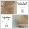 image:imageFREE SOLDIER Womens Tactical Boots 8 Inches Lightweight Combat Boot Durable Military Work Outdoors Boots Desert Boot for WomenDeep Tan