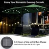 image:imageFREE SOLDIER 13ft Patio Umbrella Double Sided Outdoor Umbrella for Patio Table Umbrella with Solar lights for Garden Yard Pool TanDark Green