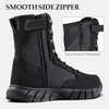 image:imageFREE SOLDIER Mens 8 Inch Tactical Side Zip Boots Military Army Work Boots Lightweight Combat Boot for Motorcycle BootBlack 75