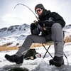 image:imageFREE SOLDIER Mens Snow Boots Insulated Nonslip Outdoor Ankle Cold Weather Boots Plush Grey 11