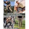 image:imageFREE SOLDIER Mens Tactical Cargo Pants Water Resistant Durable Work Pants with Removable Knee PadsBrown