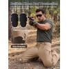 image:imageFREE SOLDIER Mens Tactical Cargo Pants Water Resistant Durable Work Pants with Removable Knee PadsBrown
