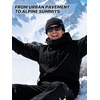 image:imageFREE SOLDIER Mens Waterproof Ski Snow Jacket Warm Winter Fleece Lined Coat Snowboarding Raincoat Hooded Fully Taped SeamsBlack