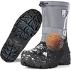 image:imageFREE SOLDIER Mens Snow Boots Insulated Nonslip Outdoor Ankle Cold Weather BootsGrey