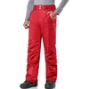 image:imageFREE SOLDIER Mens Waterproof Warm Snowboard Insulated Pants Winter Ski Snow PantsRed
