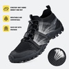 image:imageFREE SOLDIER AICALL Mens Water Shoes Quick Dry Barefoot Aqua Shoes Beach Hiking Hiking Boating Water Sports black 10 Men
