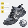 image:imageFREE SOLDIER AICALL Mens Water Shoes Quick Dry Barefoot Aqua Shoes Beach Hiking Hiking Boating Water Sports gray 10 Men