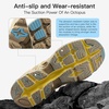 image:imageFREE SOLDIER Mens Hiking Shoes Summer Quick Dry Work Shoes for Water Trekking Tactical Boots Ventilated Ultra LightBrown