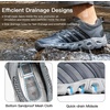 image:imageFREE SOLDIER Mens Hiking Shoes Summer Quick Dry Work Shoes for Water Trekking Tactical Boots Ventilated Ultra LightGrey