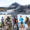 image:imageFREE SOLDIER Mens Hiking Shoes Summer Quick Dry Work Shoes for Water Trekking Tactical Boots Ventilated Ultra LightGrey