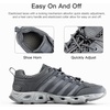 image:imageFREE SOLDIER Mens Hiking Shoes Summer Quick Dry Work Shoes for Water Trekking Tactical Boots Ventilated Ultra LightGrey