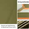 image:imageFREE SOLDIER Tarp Waterproof 3 x 3 m Ultralight Tent Tarpaulin UV Protection Camping Awning Tent Outdoor Large Tarp for Camping Hiking Outdoor Activities Olive GreenMud Colour