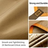 image:imageFREE SOLDIER Tarp Waterproof 3 x 3 m Ultralight Tent Tarpaulin UV Protection Camping Awning Tent Outdoor Large Tarp for Camping Hiking Outdoor Activities Olive GreenMud  3 X 3 With Studs