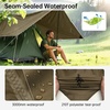 image:imageFREE SOLDIER Tarp Waterproof 3 x 3 m Ultralight Tent Tarpaulin UV Protection Camping Awning Tent Outdoor Large Tarp for Camping Hiking Outdoor Activities Olive GreenOlive Green  3 X 3