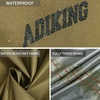 image:imageFree Soldier Tarp Waterproof 3 x 3 m Ultralight Tent Tarpaulin UV Protection Camping Awning Tent Outdoor Large Tarp for Camping Hiking Outdoor Activities Chestnut BrownSilver