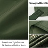 image:imageFree Soldier Tarp Waterproof 3 x 3 m Ultralight Tent Tarpaulin UV Protection Camping Awning Tent Outdoor Large Tarp for Camping Hiking Outdoor Activities Chestnut BrownGreen Military Green